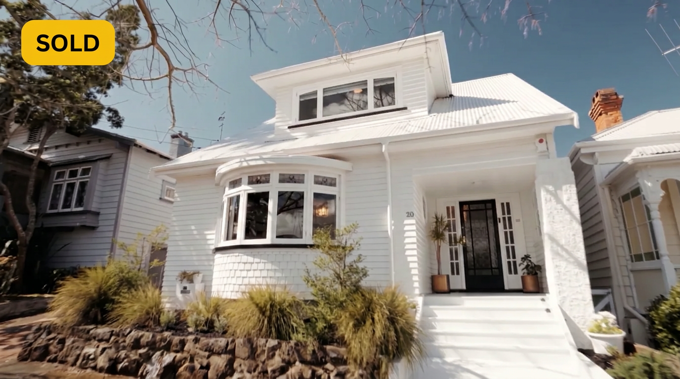 20 Parkfield Terrace, Mount Eden — a 1920s character bungalow sold 24 hours after auction